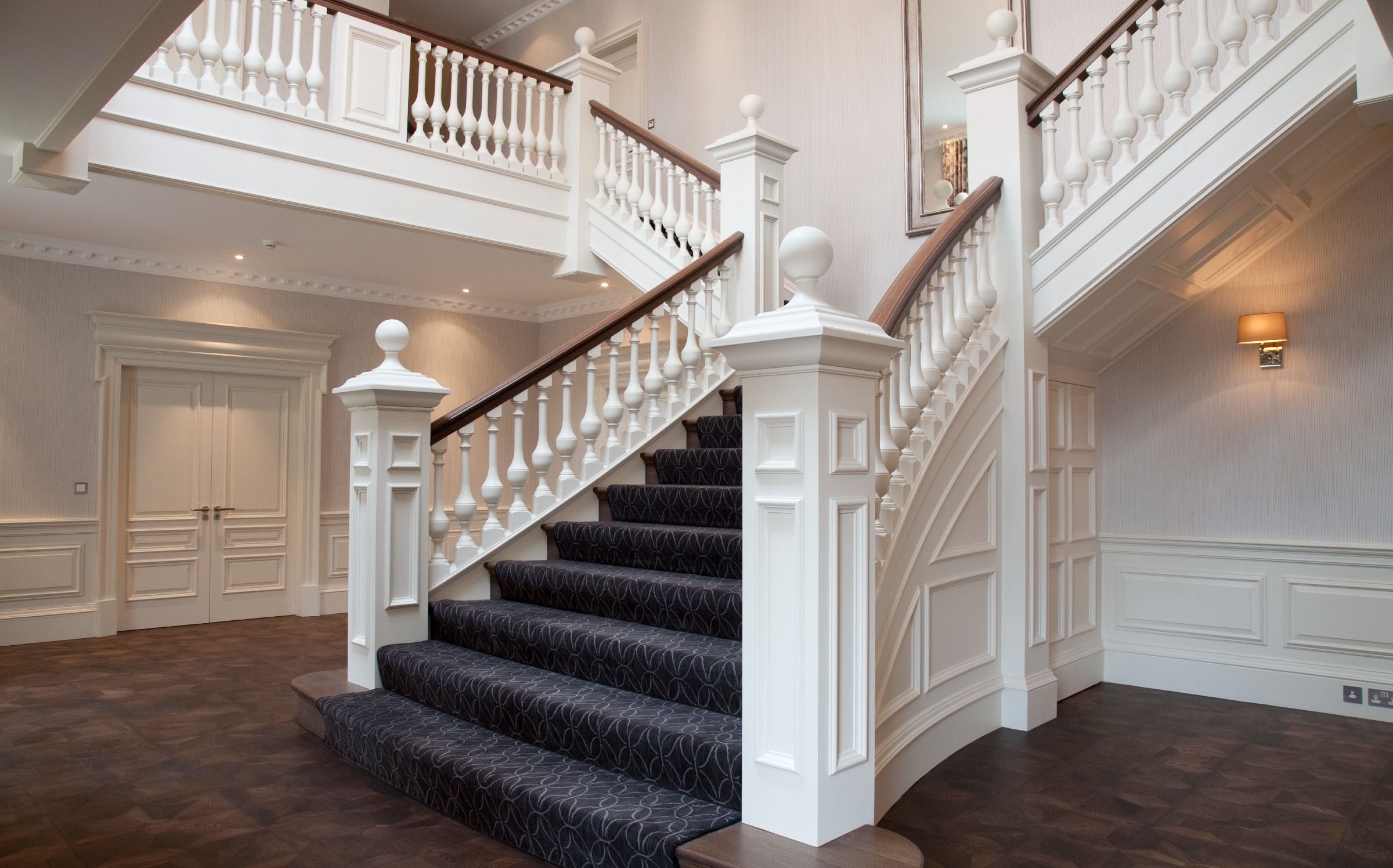 Georgian Inspired New Build Staircase