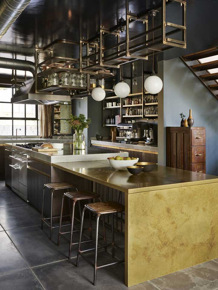 19th Century Industrial Inspired Living